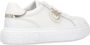 Pinko Leren Sneaker met Polyurethaan Samenstelling White Dames - Thumbnail 17