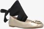 Pinko Leren Ballet Flats Love Birds Diamond Gray Dames - Thumbnail 3