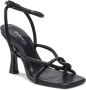 Pinko Leren sandaal met 9 cm hak Black Dames - Thumbnail 2