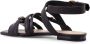 Pinko Leren sandalen met verstelbare bandjes Black Dames - Thumbnail 3