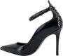 Pinko Love Birds Leren Décolleté Stiletto Hak Black Dames - Thumbnail 3