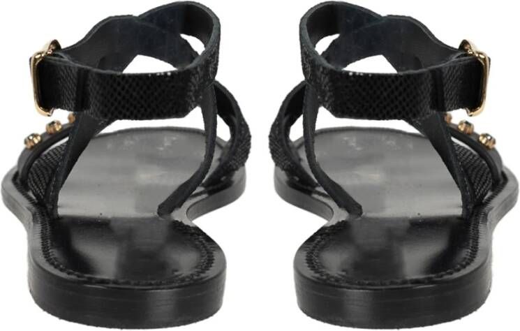 pinko Luxemburg Sandalen met Enkelband Black Dames