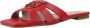 Pinko Marli Slipper Sliders Red Dames - Thumbnail 2