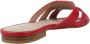 Pinko Marli Slipper Sliders Red Dames - Thumbnail 4