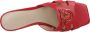 Pinko Marli Slipper Sliders Red Dames - Thumbnail 7