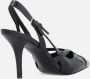 Pinko Metalen punt hoge hak pumps Black Dames - Thumbnail 4