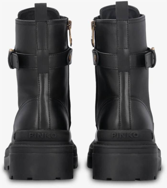 pinko MIA 07 Enkellaarzen Black Dames