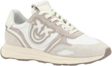 pinko Moderne Paneel Zoe Sneakers Gray Dames