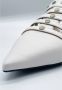 Pinko Stijlvolle leren pumps met uitsparingen White Dames - Thumbnail 10