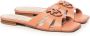 Pinko Oranje Sandalen met Strappy Love Birds Orange Dames - Thumbnail 2