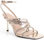 Pinko Versierde Sandalen Pink Dames - Thumbnail 2