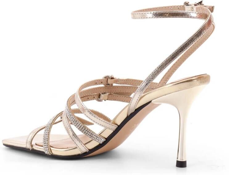 pinko Versierde Sandalen Pink Dames