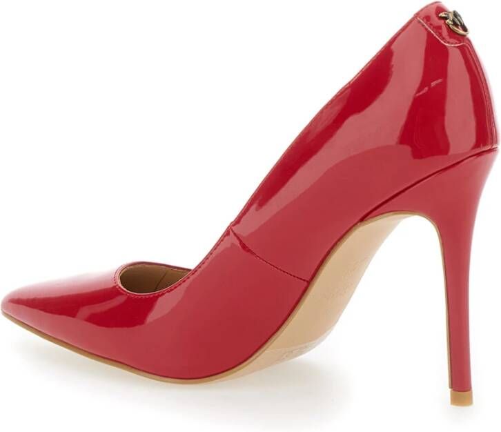 pinko Rode Patent Hak Schoenen Juliette 09 Red Dames