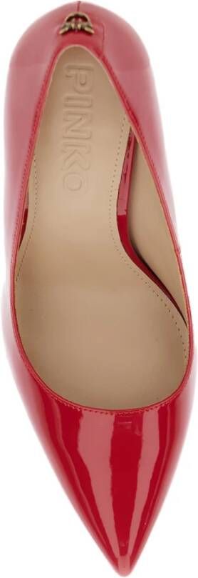 pinko Rode Patent Hak Schoenen Juliette 09 Red Dames