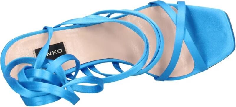 pinko Sandalen Helder Blauw Blue Dames