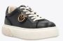 Pinko Leren Sneaker met Polyurethaan Stijl Ss0003P014Zi8 Black Dames - Thumbnail 8