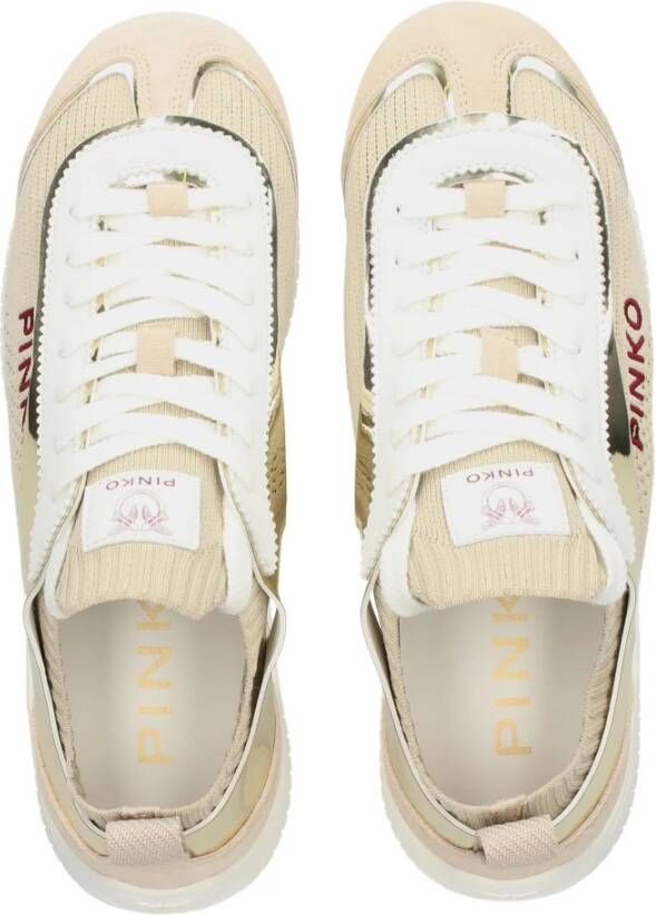 pinko Sneakers Model Reby 03 Beige Dames