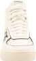 Pinko Nancy basketball hi sneaker veal leather Wit Dames - Thumbnail 4