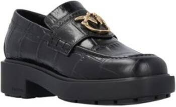 pinko Stijlvolle Loafers voor Mannen Black Dames