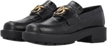 pinko Stijlvolle Loafers voor Mannen Black Dames