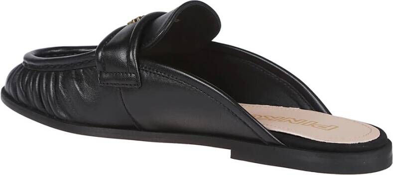 pinko Stijlvolle Sabot Schoenen Black Dames