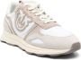 PINKO Lage Sneakers Dames Zoe 01 Maat: 39 Materiaal: Leer Kleur: Beige - Thumbnail 7