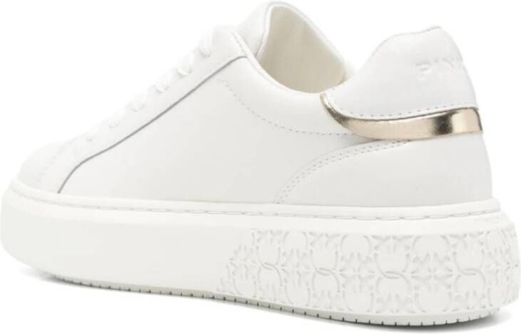 pinko Stijlvolle Sneakers in Roze White Dames