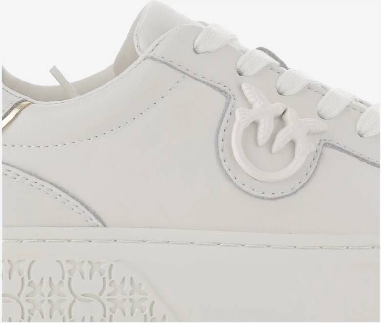 pinko Stijlvolle Sneakers in Roze White Dames