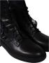 Pinko Stijlvolle Veterschoenen Platte Laarzen Black Dames - Thumbnail 2