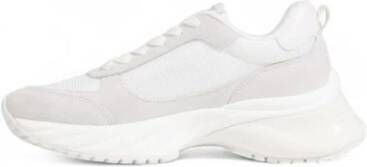 pinko Stof en Suède Sneakers White Dames