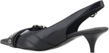 pinko Versierde Slingback Kittenhak Pumps Black Dames