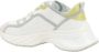 Pinko Wave Toe Sneakers met Gestructureerde Zool White Dames - Thumbnail 5