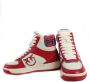 Pinko Wit rode sneakers voor dames Red Dames - Thumbnail 2