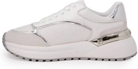 pinko Witte Leren Sneakers Lente Zomer Collectie White Dames