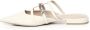 Pinko Witte Sandalen van Lakleer met Metalen Ketting White Dames - Thumbnail 4