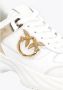 Pinko Witte Sneakers Ariel White Dames - Thumbnail 2