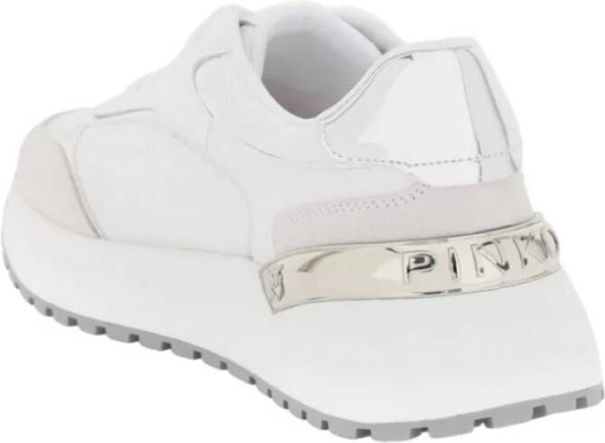 pinko Witte Sneakers GEM White Dames