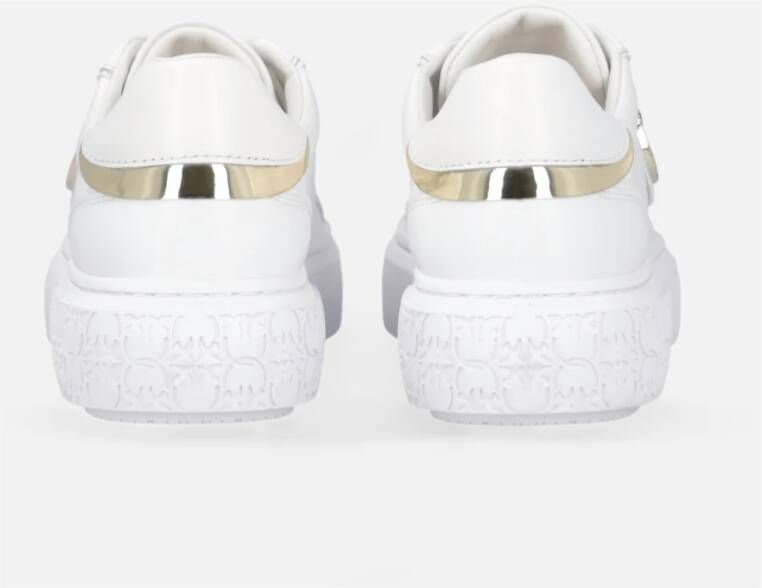 pinko Witte Sneakers met Flatform Zool White Dames