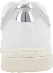 pinko Witte Sneakers van Kalfsleer White Dames