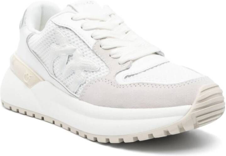 pinko Witte Sneakers voor Vrouwen Ss25 White Dames