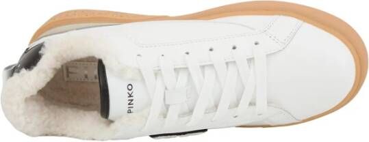 pinko Witte Sneakerschoenen White Dames