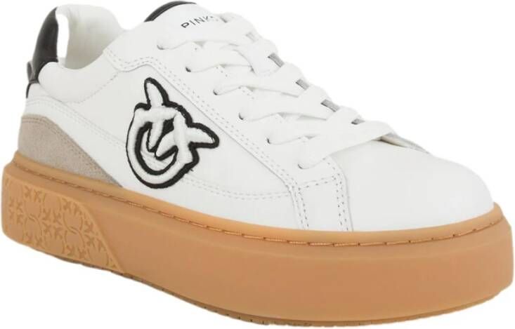 pinko Witte Sneakerschoenen White Dames