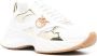 Pinko Witte Veterschoenen met Dikke Zool White Dames - Thumbnail 2