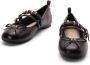 Pinko Zwarte Ballerina Schoenen voor Vrouwen Black Dames - Thumbnail 2