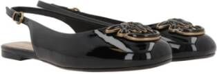 pinko Zwarte Lakleren Hakken Schoenen Black Dames