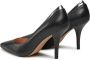 Pinko Zwarte Leren Pumps Black Dames - Thumbnail 3