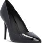 Pinko Zwarte Leren Pumps voor Vrouwen Black Dames - Thumbnail 3