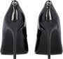 Pinko Zwarte Leren Pumps voor Vrouwen Black Dames - Thumbnail 5