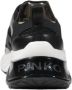 Pinko Leren Damessneakers Lente Zomer Collectie Black Dames - Thumbnail 4