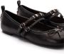 Pinko Zwarte platte schoenen Elegant stijl Black Dames - Thumbnail 4